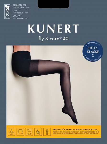 Kunert - Fly &amp; care® support collant, 33 denier