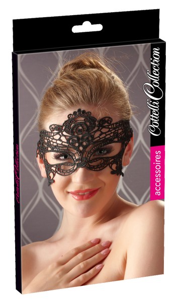 Maschera per occhi ricamata
