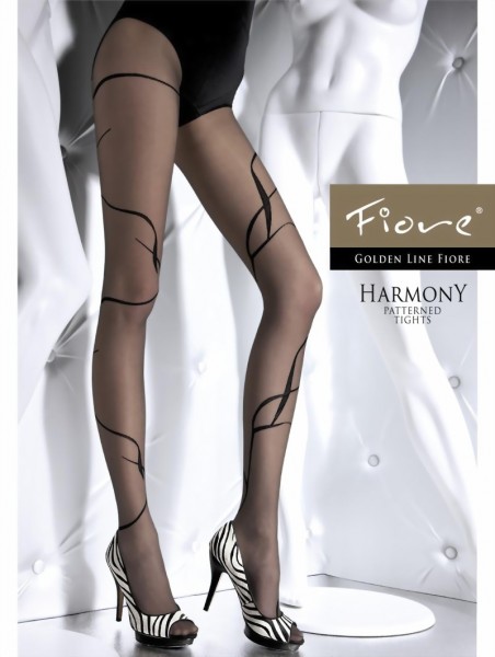 Fiore - Patterned tights Harmony 20 DEN