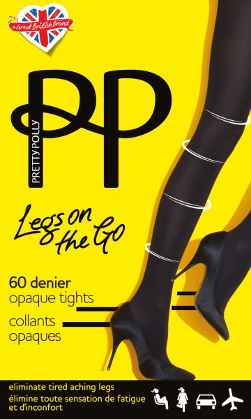 Pretty Polly Legs on the Go - 60 denier Opaco collant