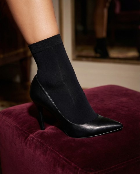 Glamory Soft 40 - Gambaletti semi-opaque con bordo confortevole