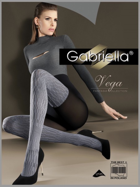 Gabriella - Stylish Opaco mock over-the-knee collant Vega