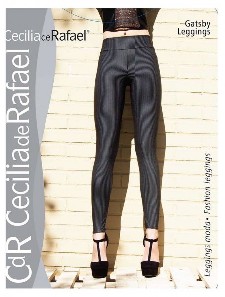 Cecilia de Rafael Gatsby - Stylish pinstripe leggings