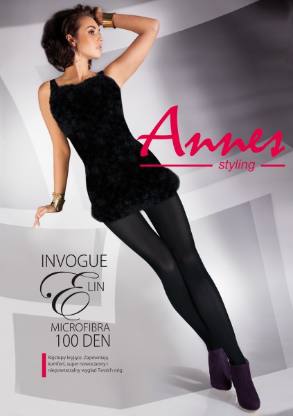 Annes - 100 denier Opaco microfiber collant Elin