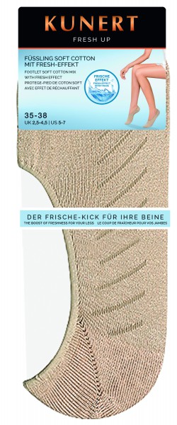 Kunert - Classic shoe liner con cotton Fresh up