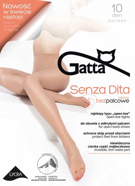 Gatta Senza Dita Toeless - Collant infradito