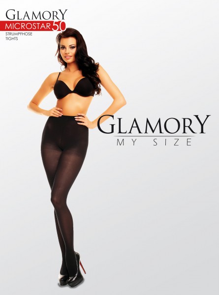 Glamory Microstar - 50 denier semi-Opaco plus size collant