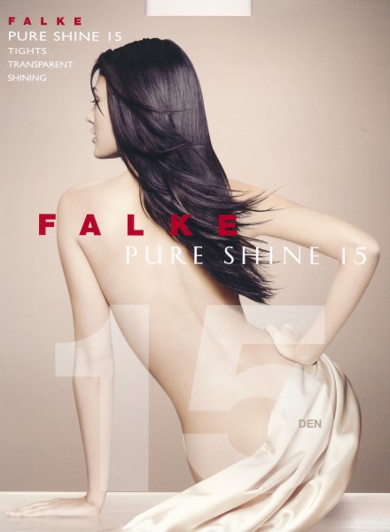 FALKE Pure Shine 15 - puro gloss collant