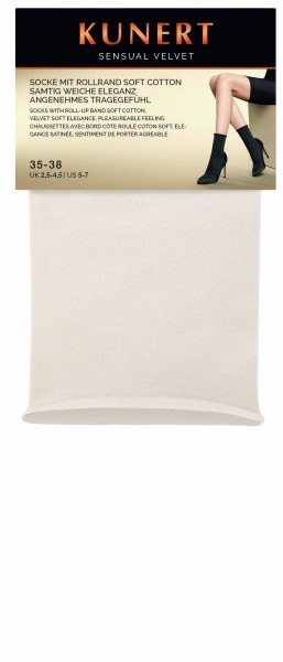 Kunert Sensual Velvet - Calzino con cotone