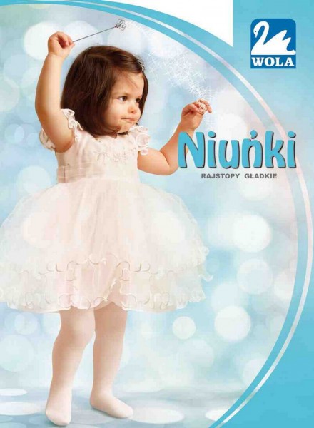 Wola - Plain cotton tights for babies Niunki 