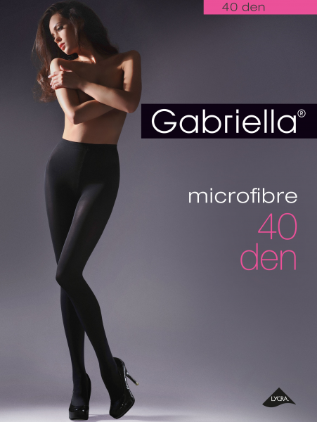 Gabriella Microfibre 40 - Collant 40 denari in microfibra, morbido e vellutato